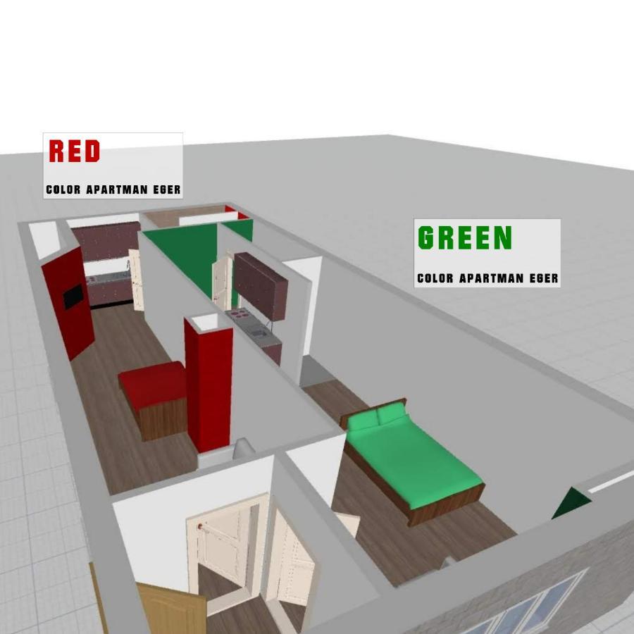 Color Apartmanok Eger Extérieur photo